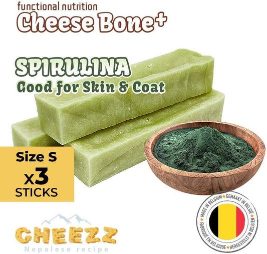 Cheezz & Spirulina & omega 3 for skin & coat 3 pieces