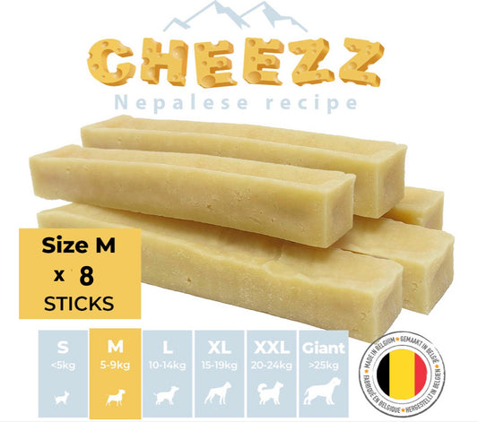 Himalayan Dog Chew CHEEZZ +/-  50 gram for dogs  (8 pieces)