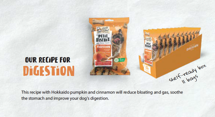 Hondensnack met Pre Biotics en goed voor spijsvertering 7 x 100 gram