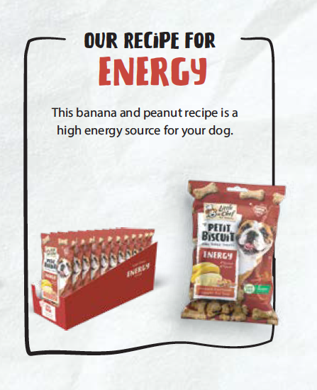 Hondensnack met Pre Biotics en goed voor extra energie 7 x 100 gram
