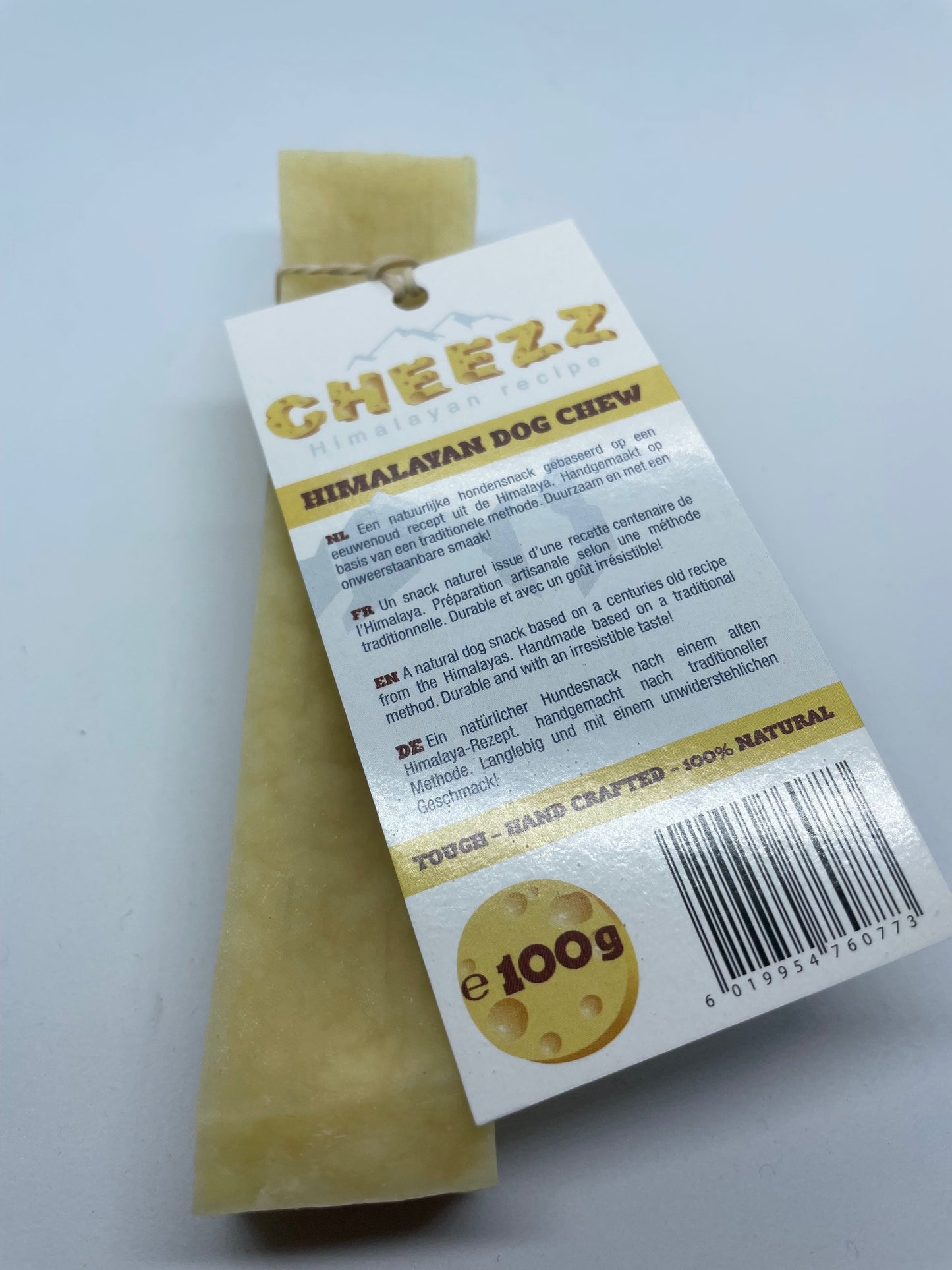 Himalayan Dog Chew CHEEZZ +/- 100 gram for large dogs (4 pieces)