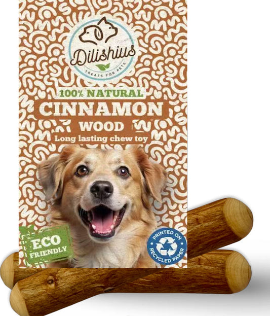 Cinnamon wood chew for dogs